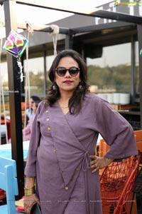 Lions Club of Hyderabad Petals Kite Flying at Fat Pigeon