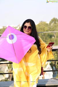 Lions Club of Hyderabad Petals Kite Flying at Fat Pigeon