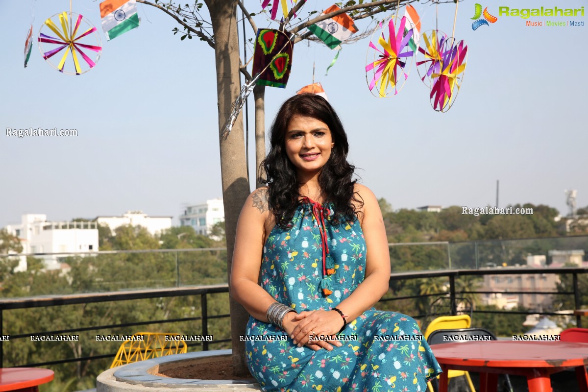 Lions Club of Hyderabad Petals Sankranti Kite Flying at Fat Pigeon