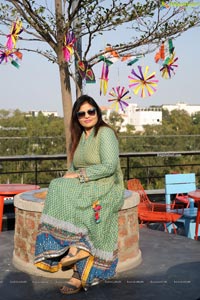 Lions Club of Hyderabad Petals Kite Flying at Fat Pigeon