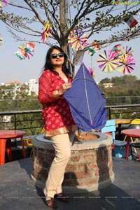 Lions Club of Hyderabad Petals Kite Flying at Fat Pigeon