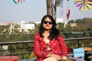 Lions Club of Hyderabad Petals Kite Flying at Fat Pigeon