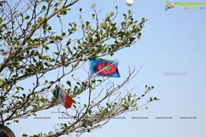 Lions Club of Hyderabad Petals Kite Flying at Fat Pigeon