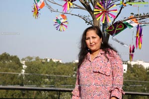 Lions Club of Hyderabad Petals Kite Flying at Fat Pigeon