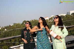 Lions Club of Hyderabad Petals Kite Flying at Fat Pigeon