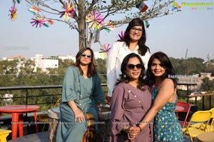 Lions Club of Hyderabad Petals Kite Flying at Fat Pigeon