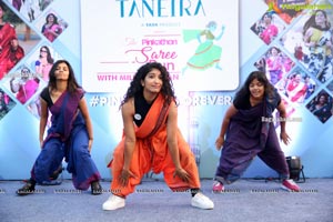 Taneira & Pinkathon's First Saree Run in Hyderabad