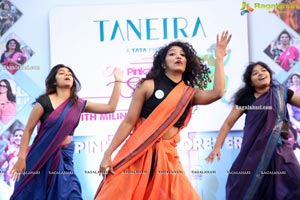 Taneira & Pinkathon's First Saree Run in Hyderabad