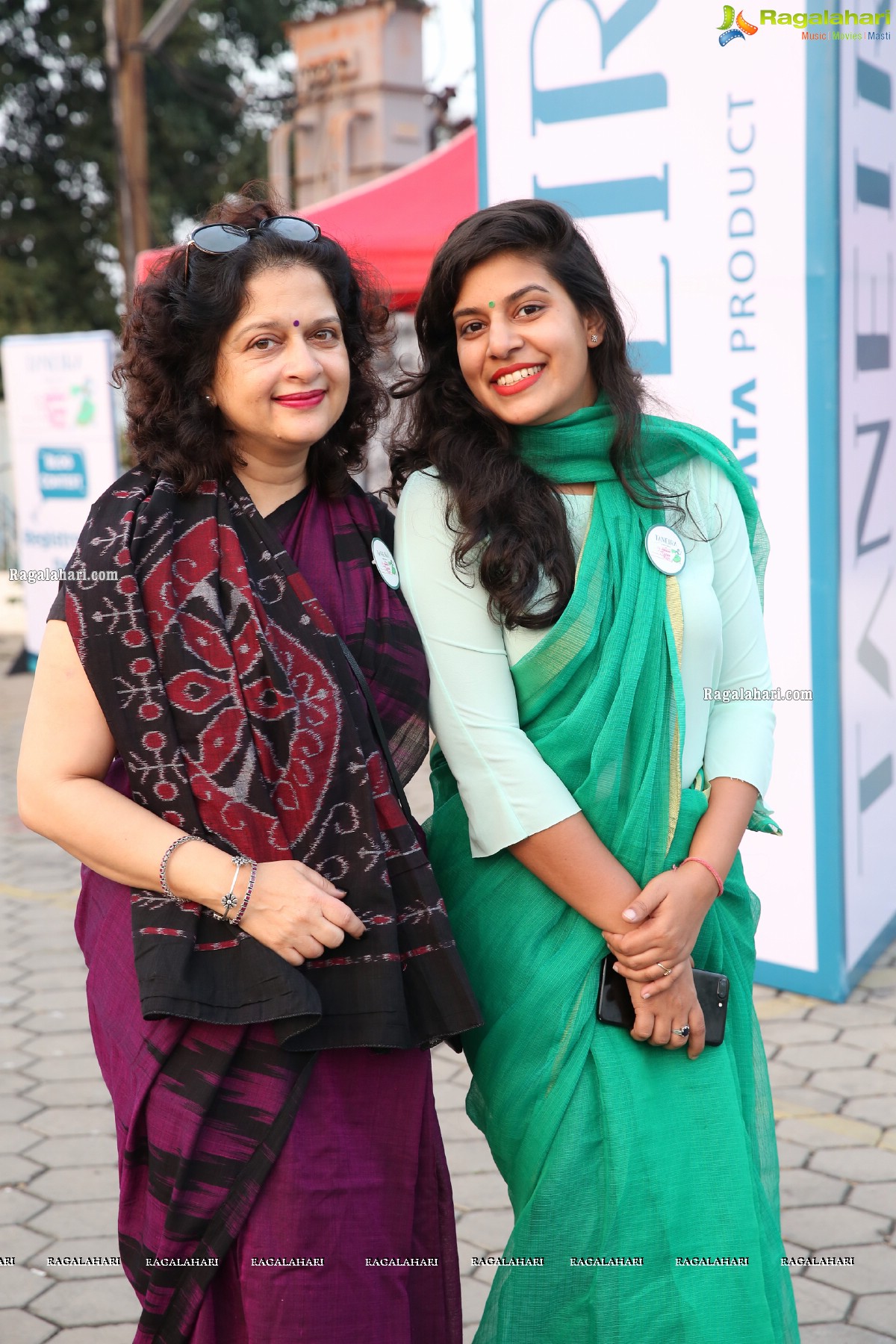 Taneira & Pinkathon's First Saree Run in Hyderabad