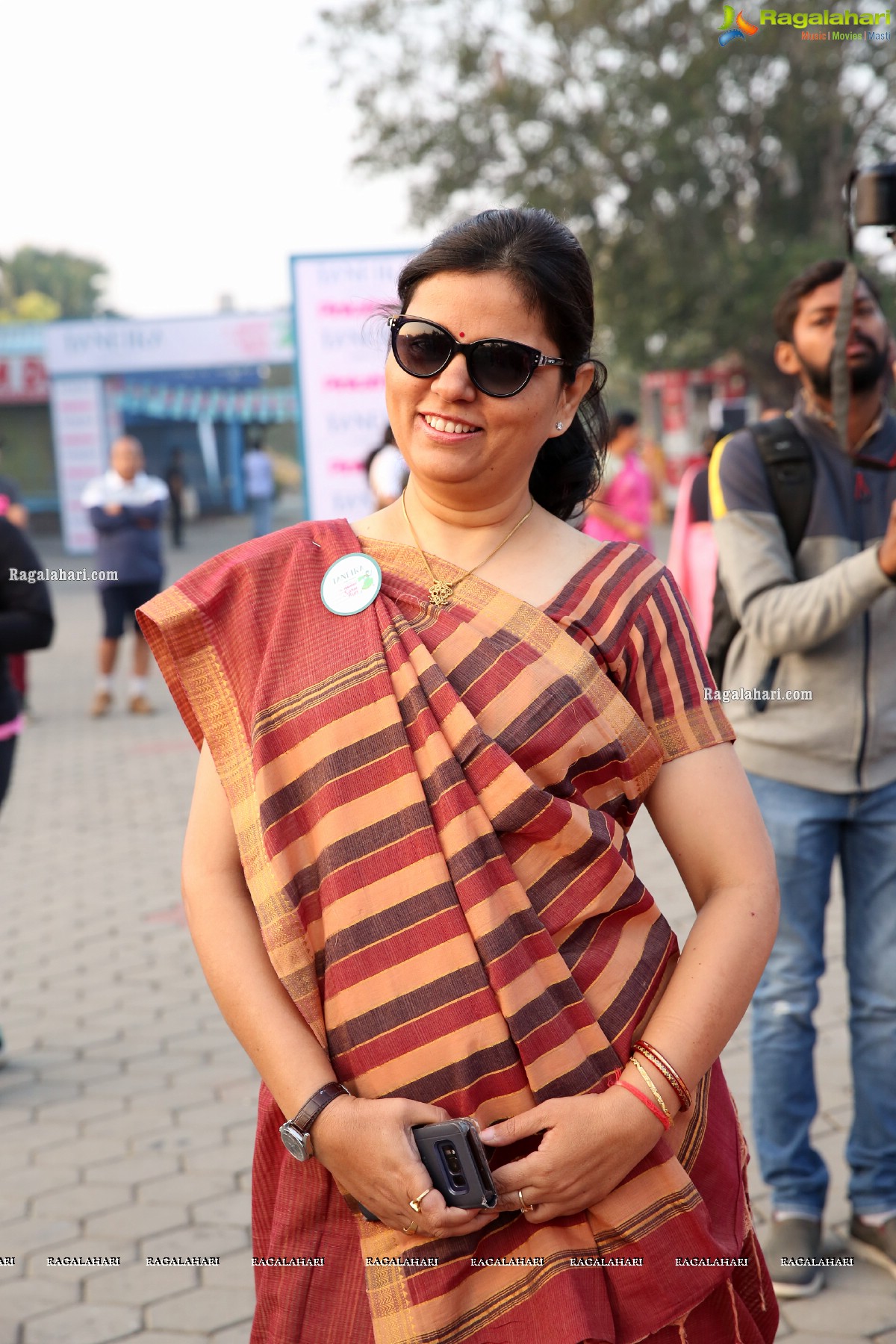 Taneira & Pinkathon's First Saree Run in Hyderabad