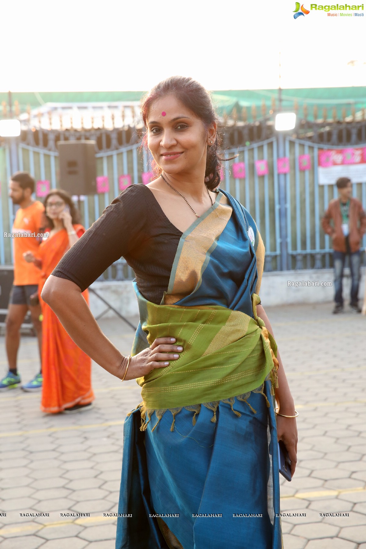 Taneira & Pinkathon's First Saree Run in Hyderabad