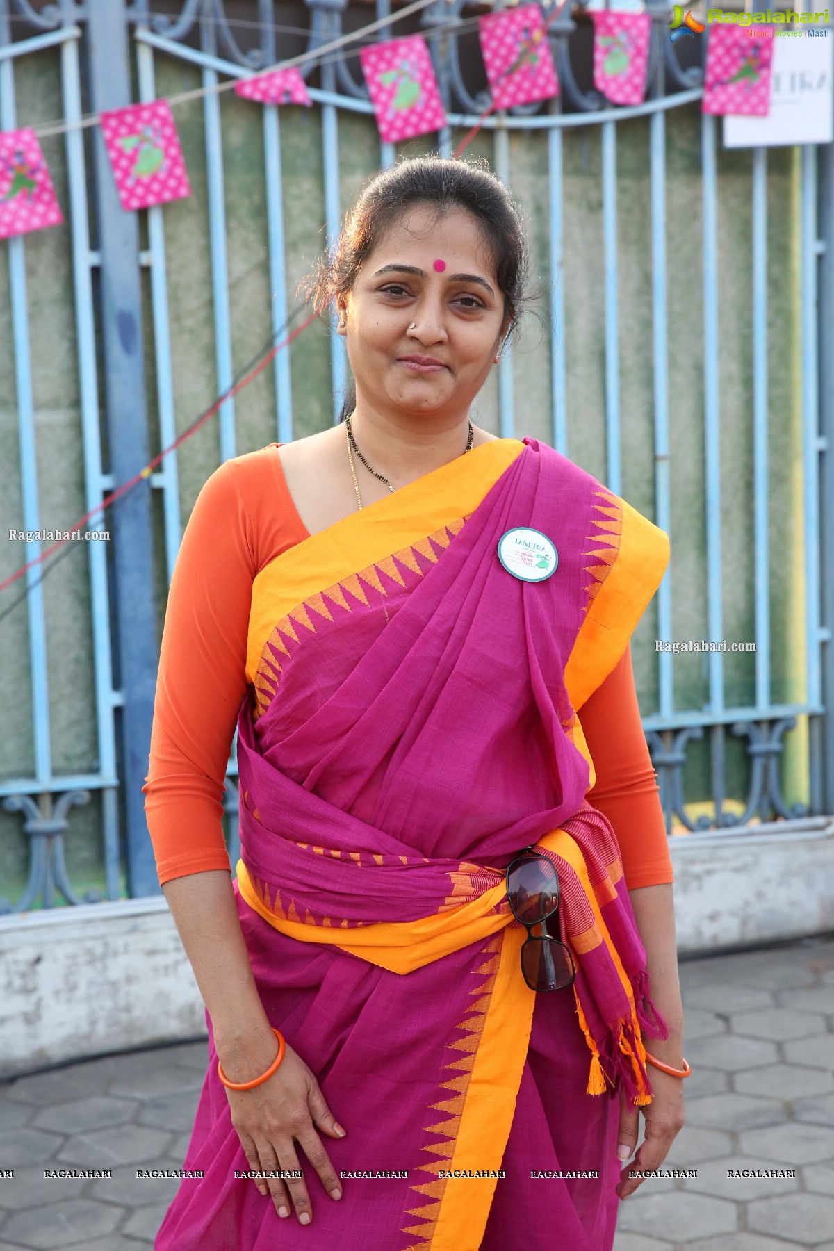 Taneira & Pinkathon's First Saree Run in Hyderabad