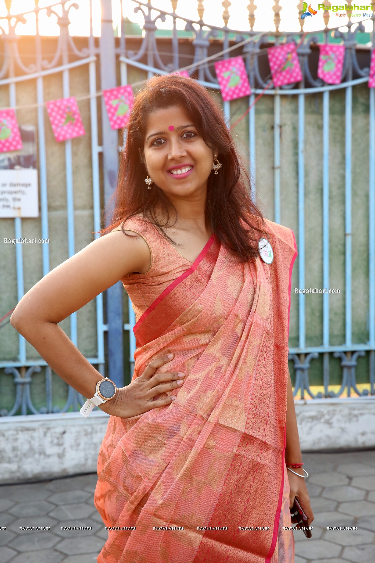 Taneira & Pinkathon's First Saree Run in Hyderabad