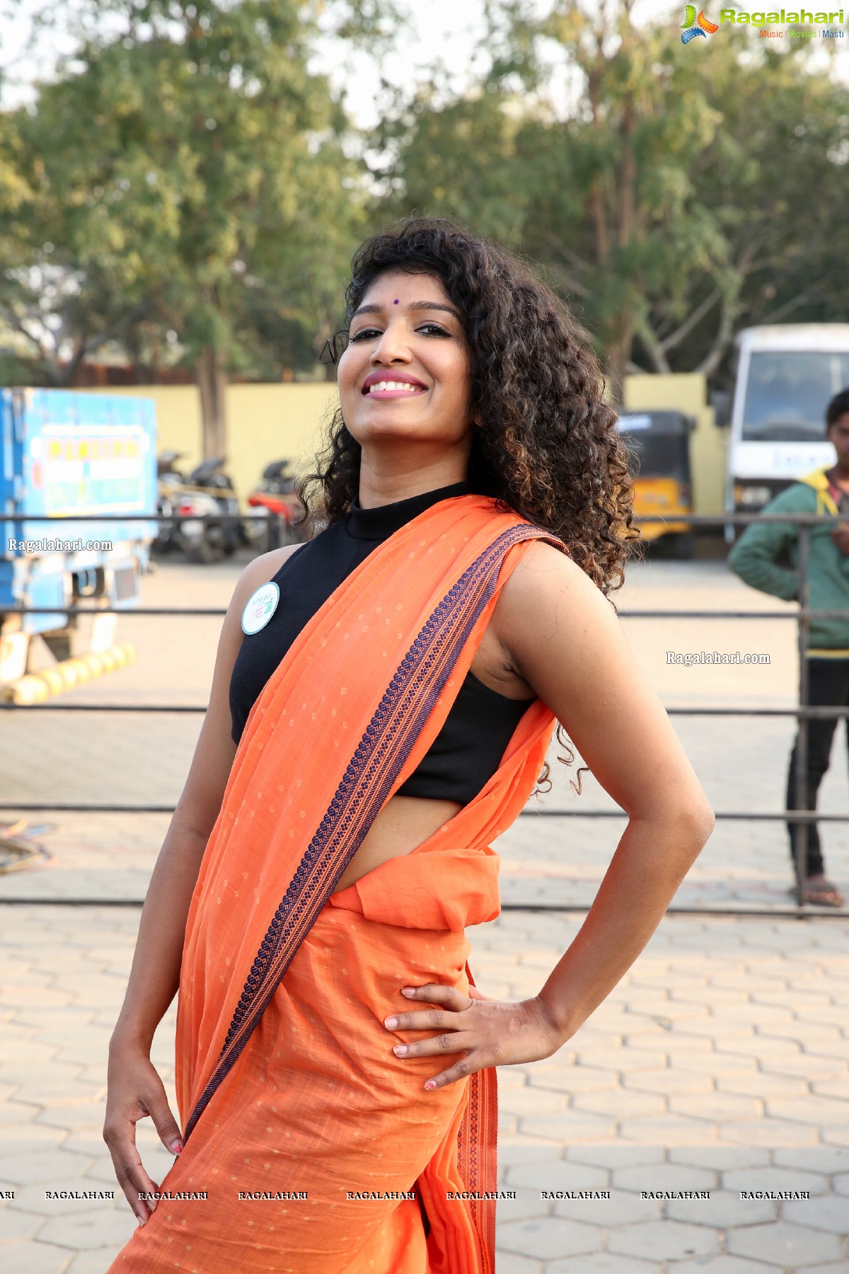 Taneira & Pinkathon's First Saree Run in Hyderabad