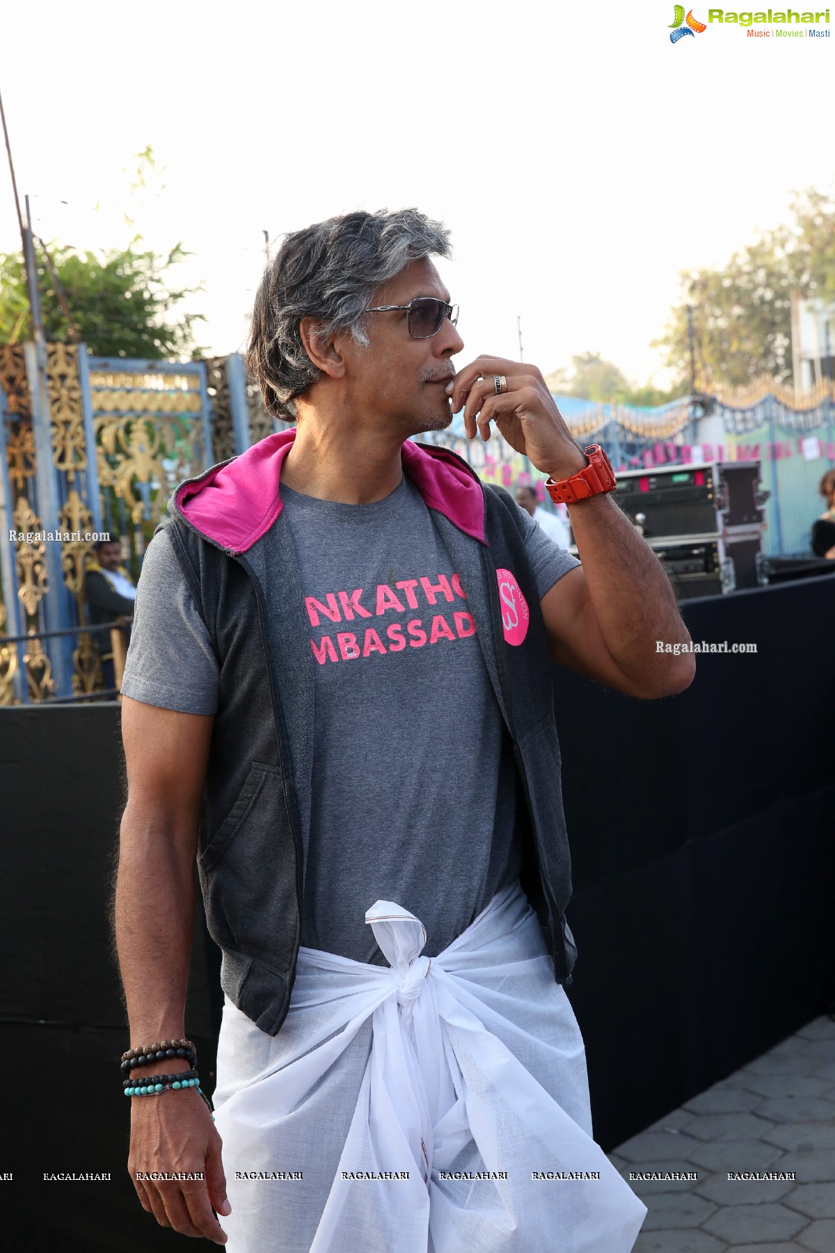 Taneira & Pinkathon's First Saree Run in Hyderabad