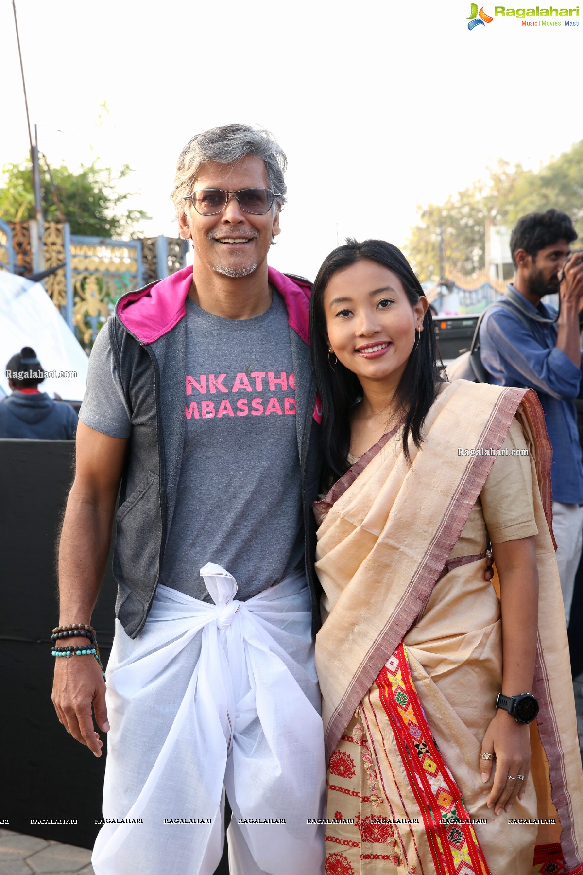 Taneira & Pinkathon's First Saree Run in Hyderabad