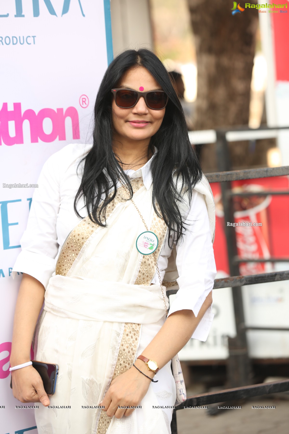 Taneira & Pinkathon's First Saree Run in Hyderabad