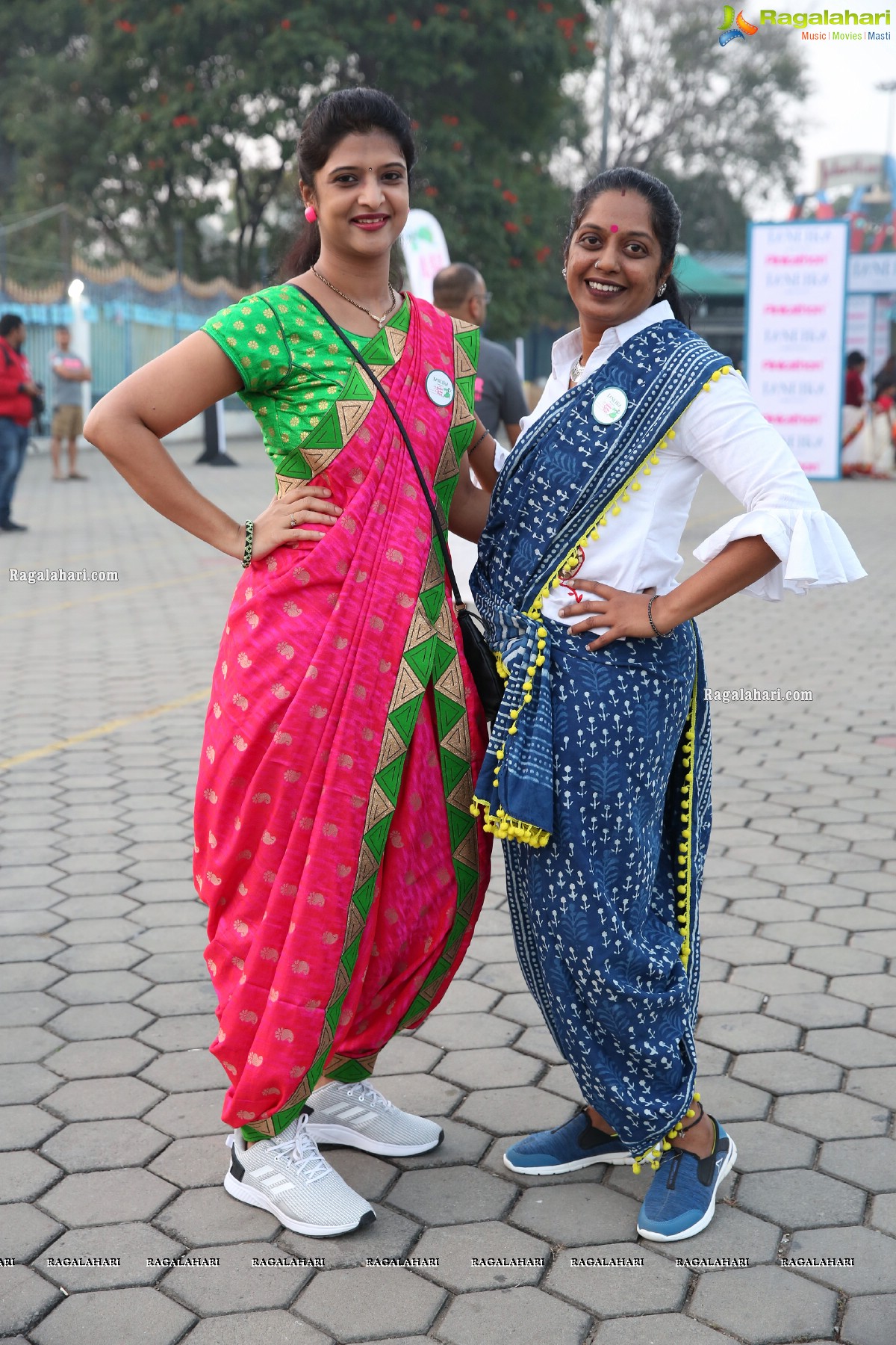 Taneira & Pinkathon's First Saree Run in Hyderabad