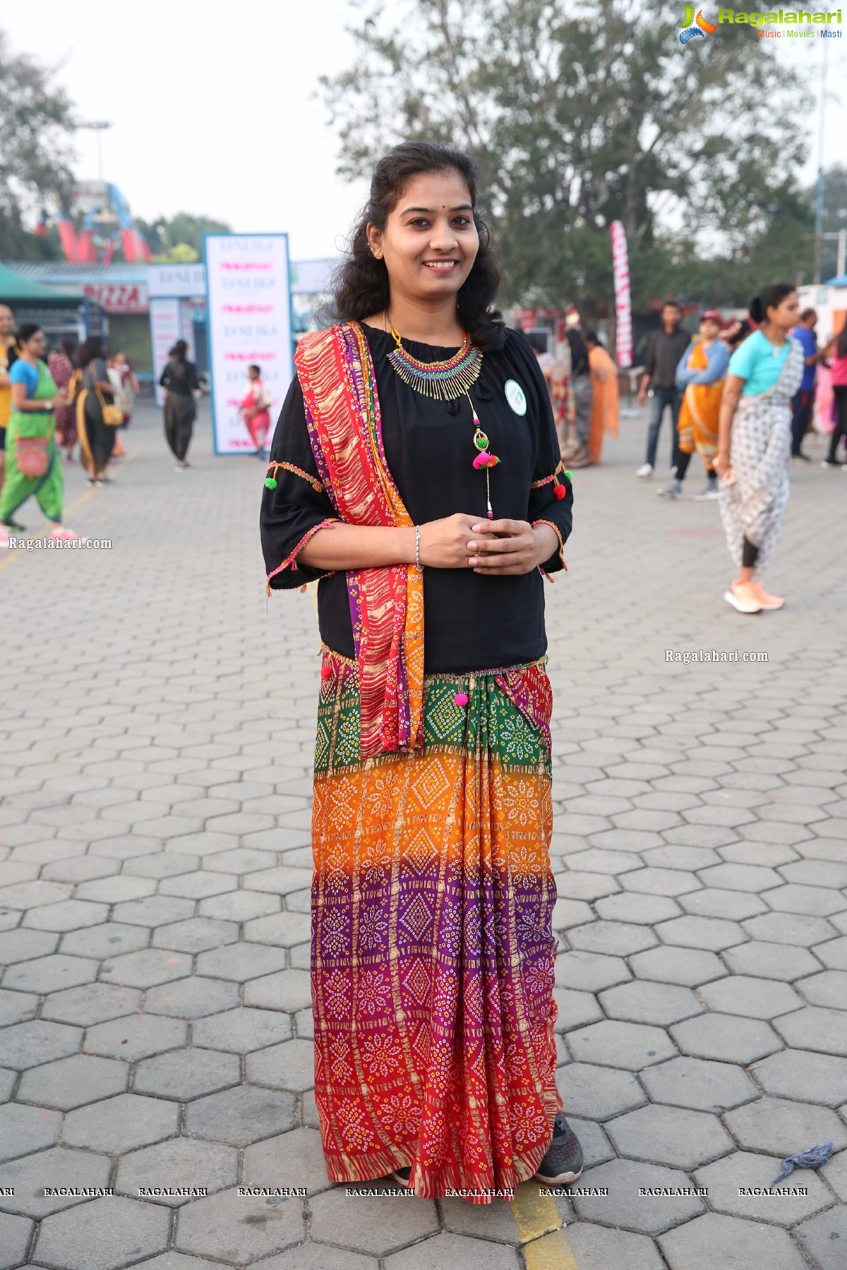 Taneira & Pinkathon's First Saree Run in Hyderabad