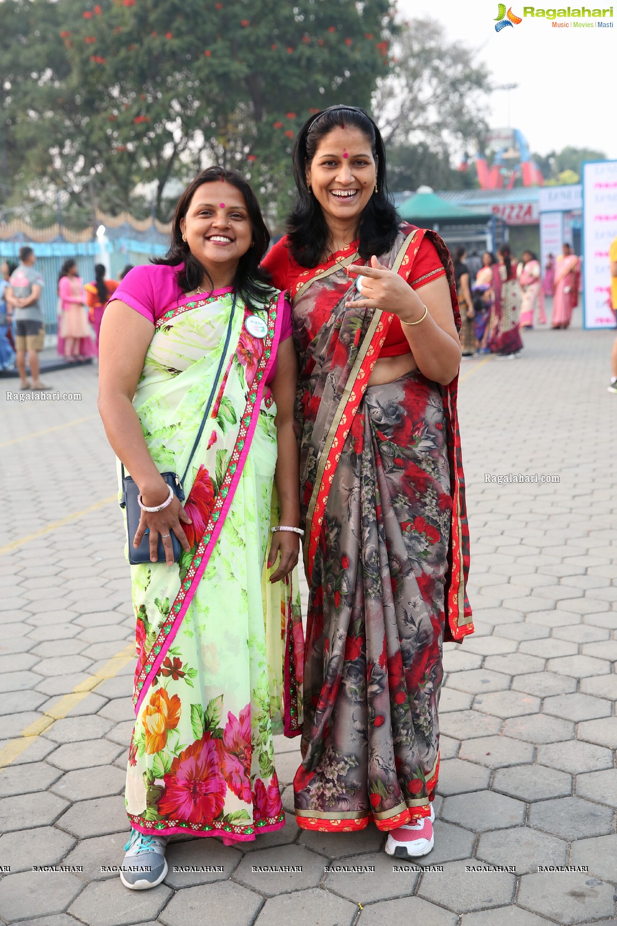 Taneira & Pinkathon's First Saree Run in Hyderabad