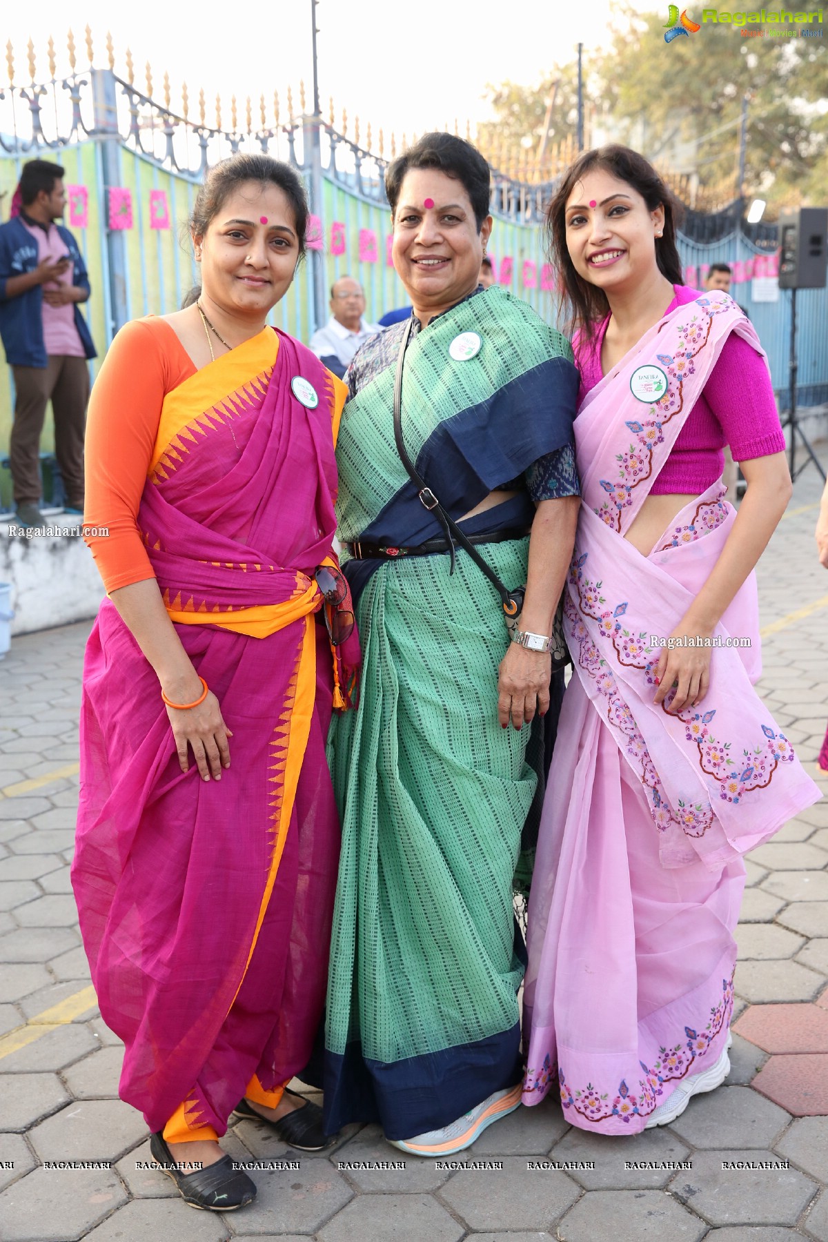 Taneira & Pinkathon's First Saree Run in Hyderabad