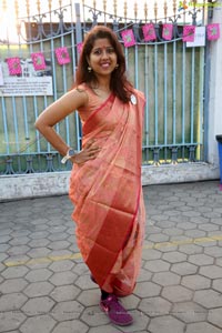 Taneira & Pinkathon's First Saree Run in Hyderabad