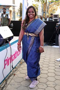 Taneira & Pinkathon's First Saree Run in Hyderabad