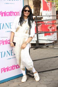 Taneira & Pinkathon's First Saree Run in Hyderabad