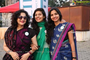 Taneira & Pinkathon's First Saree Run in Hyderabad