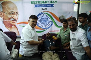 Republic Day Celebrations at Chiranjeevi Blood Bank