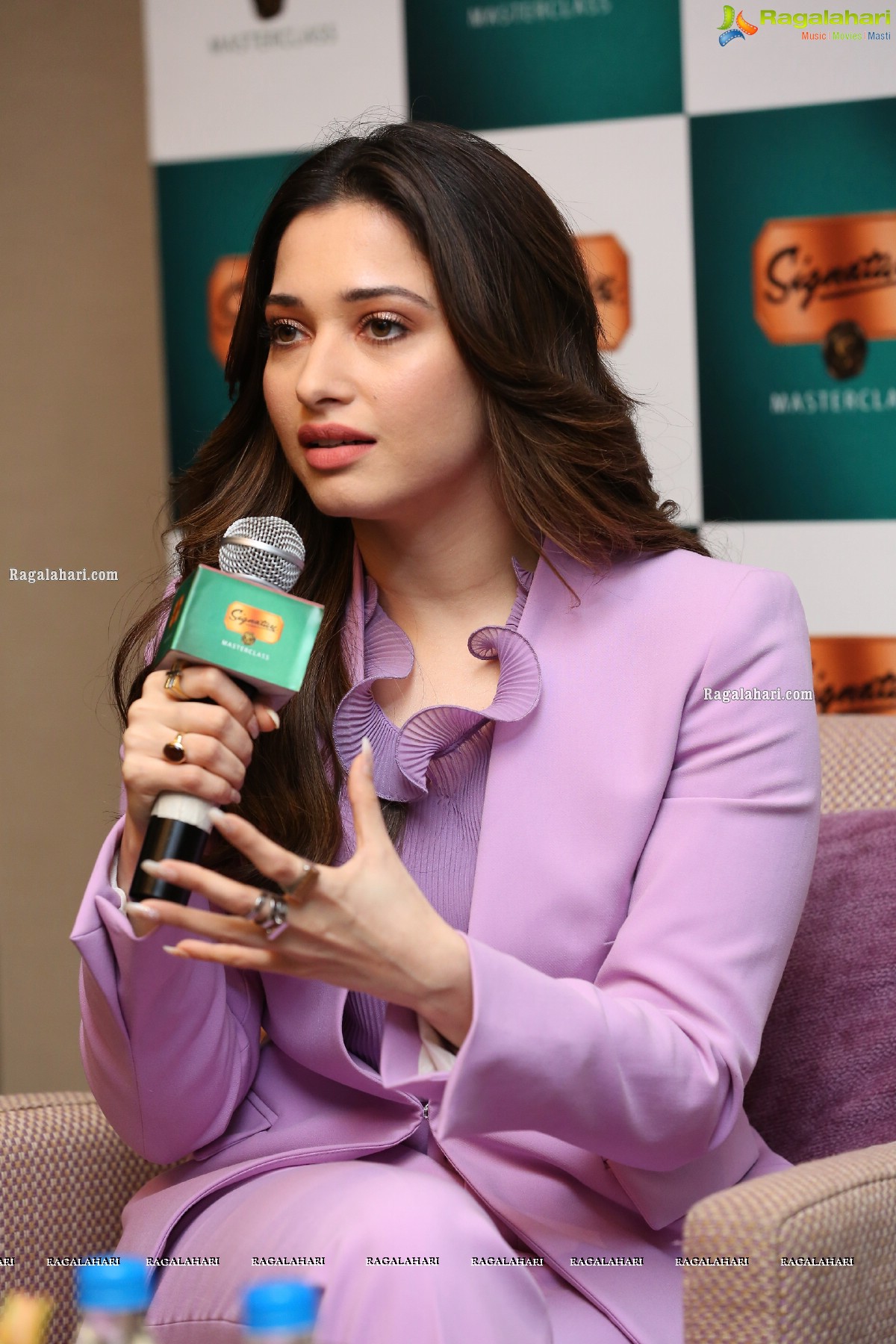 Signature MasterClass Season 4 Media Meet with Tamanna Bhatia in Hyderabad