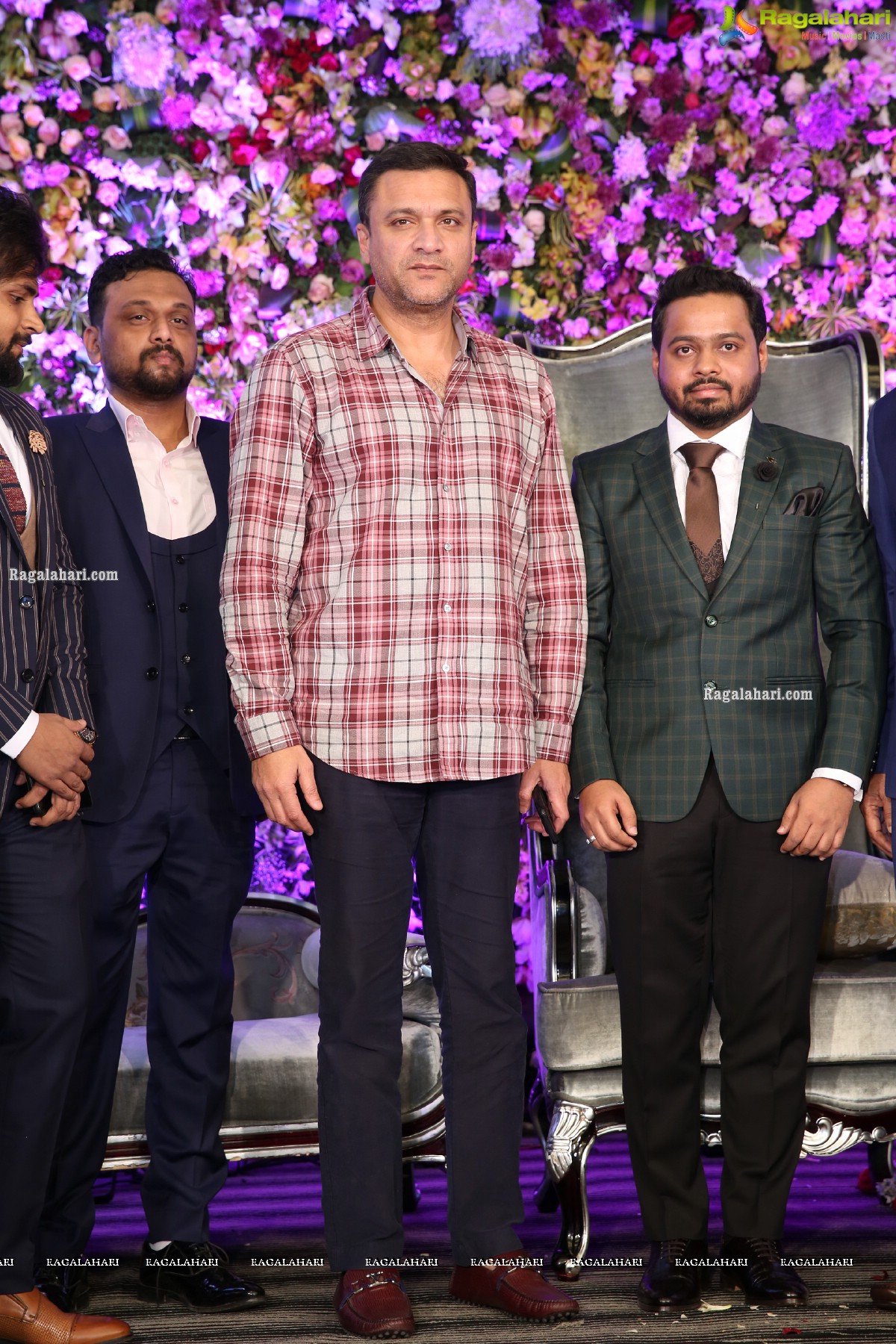 Tollywood Celebs at Syed Wajid Ali's Engagement Ceremony at HF Convention