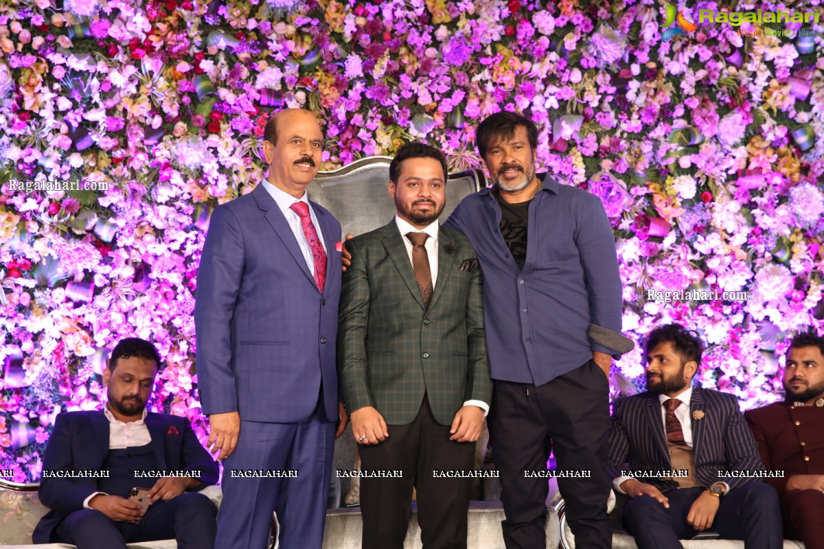 Tollywood Celebs at Syed Wajid Ali's Engagement Ceremony at HF Convention