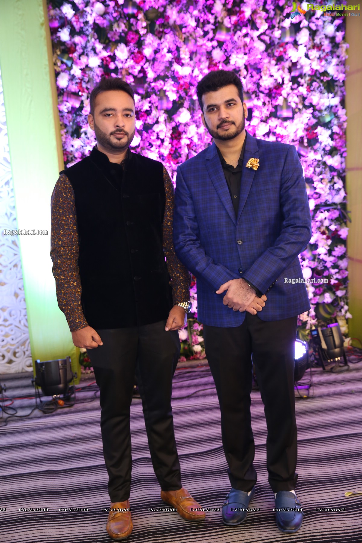 Tollywood Celebs at Syed Wajid Ali's Engagement Ceremony at HF Convention