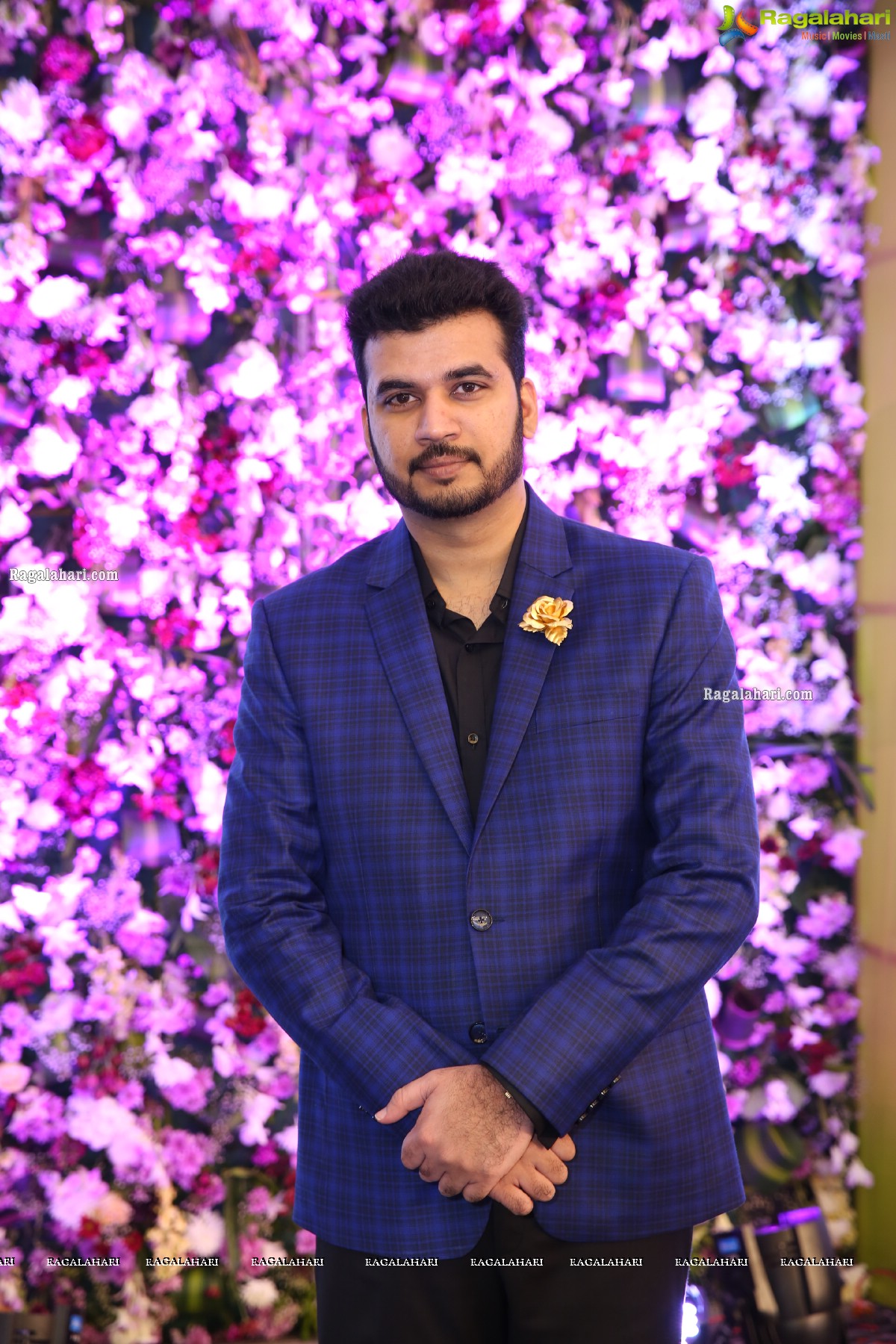 Tollywood Celebs at Syed Wajid Ali's Engagement Ceremony at HF Convention