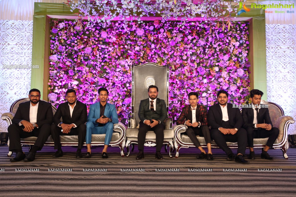 Tollywood Celebs at Syed Wajid Ali's Engagement Ceremony at HF Convention
