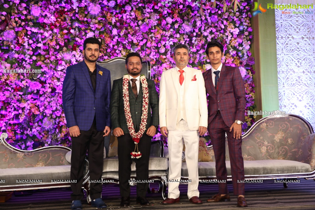 Tollywood Celebs at Syed Wajid Ali's Engagement Ceremony at HF Convention