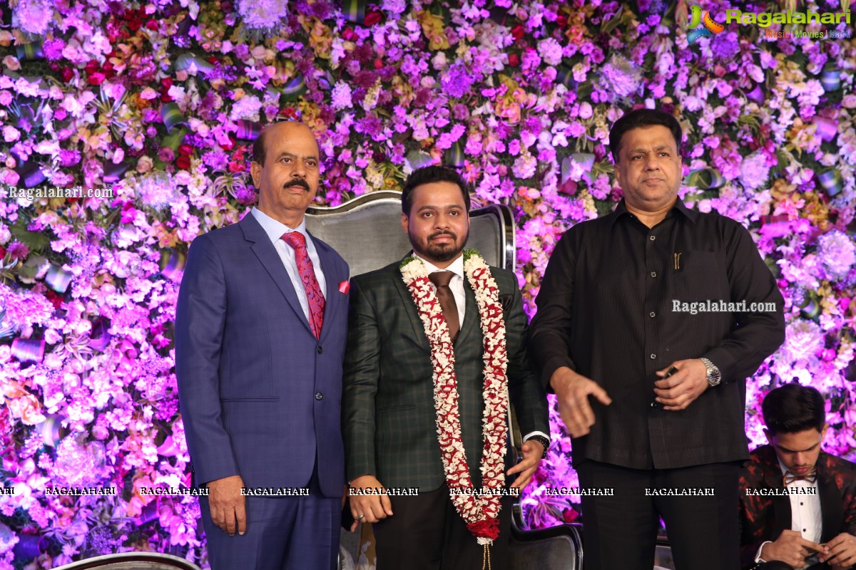 Tollywood Celebs at Syed Wajid Ali's Engagement Ceremony at HF Convention