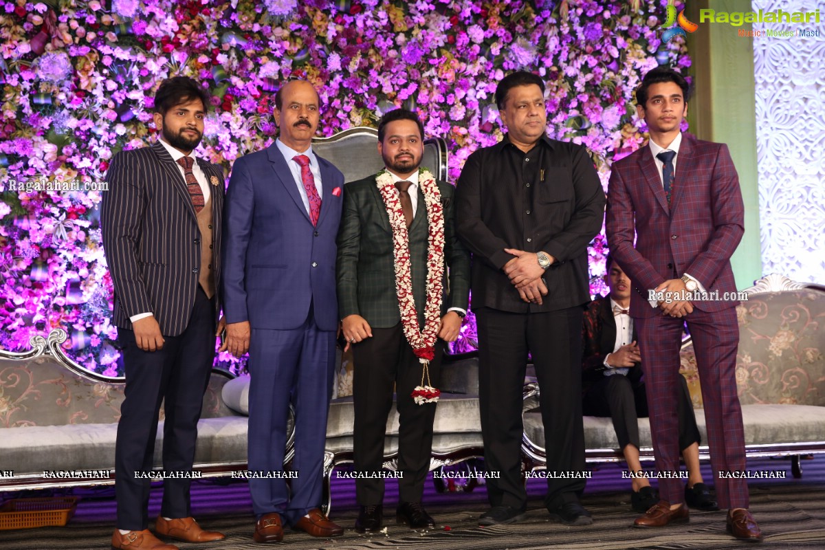 Tollywood Celebs at Syed Wajid Ali's Engagement Ceremony at HF Convention