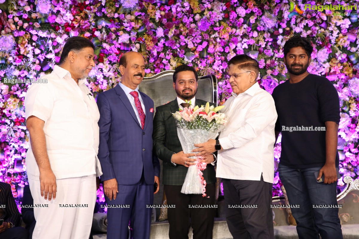 Tollywood Celebs at Syed Wajid Ali's Engagement Ceremony at HF Convention