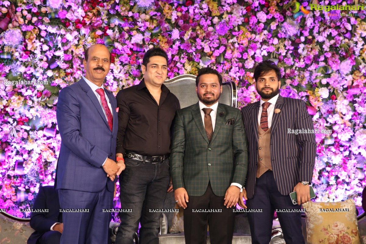 Tollywood Celebs at Syed Wajid Ali's Engagement Ceremony at HF Convention