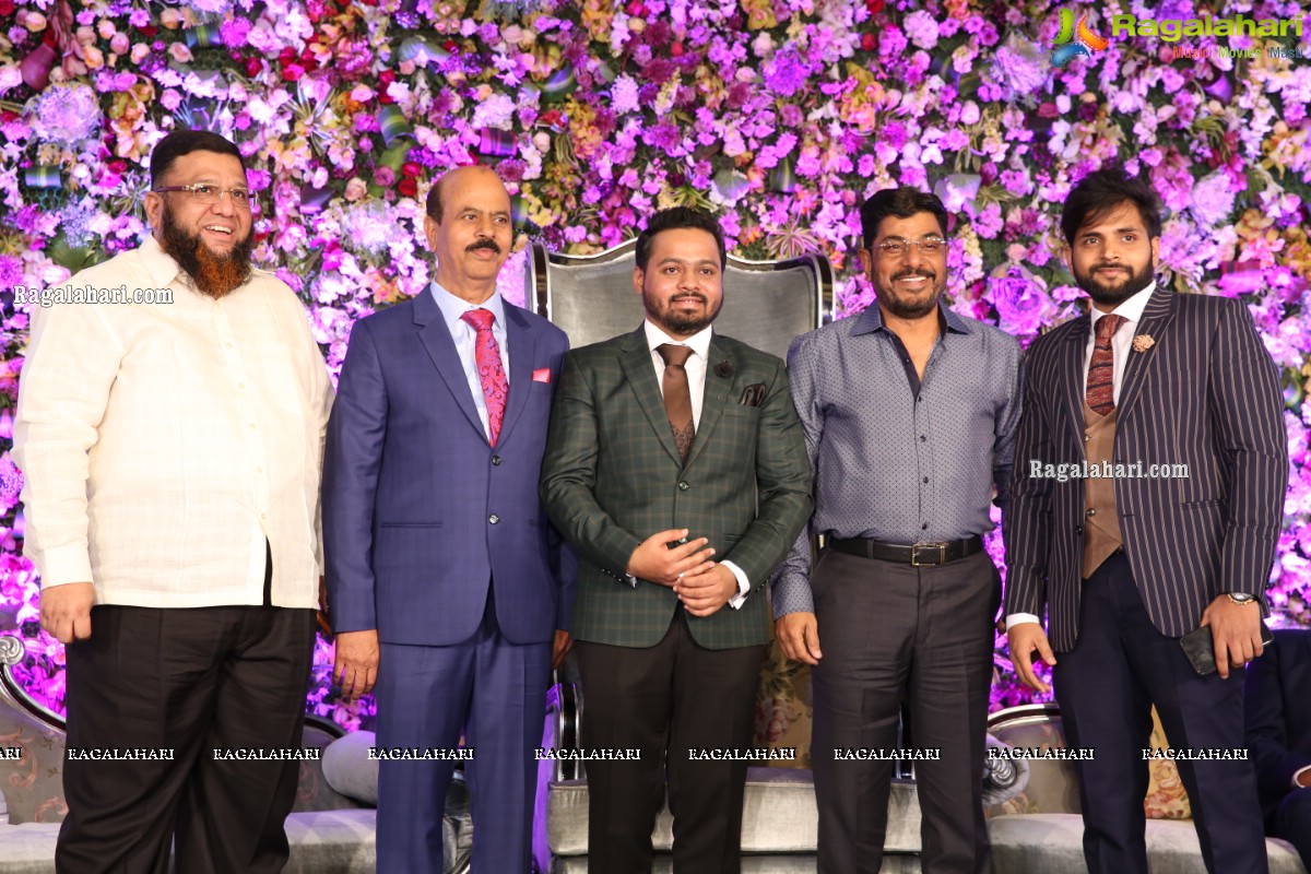 Tollywood Celebs at Syed Wajid Ali's Engagement Ceremony at HF Convention