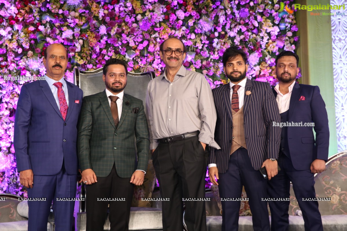 Tollywood Celebs at Syed Wajid Ali's Engagement Ceremony at HF Convention