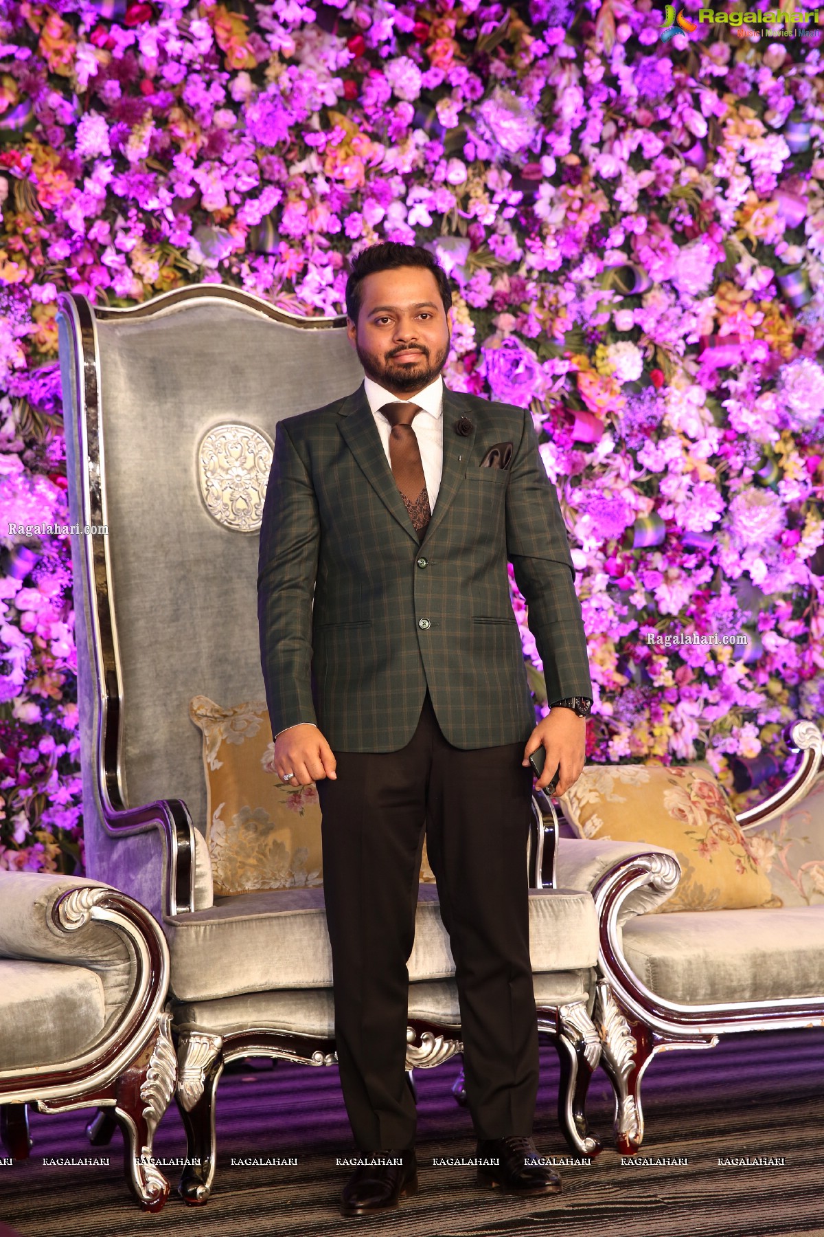 Tollywood Celebs at Syed Wajid Ali's Engagement Ceremony at HF Convention