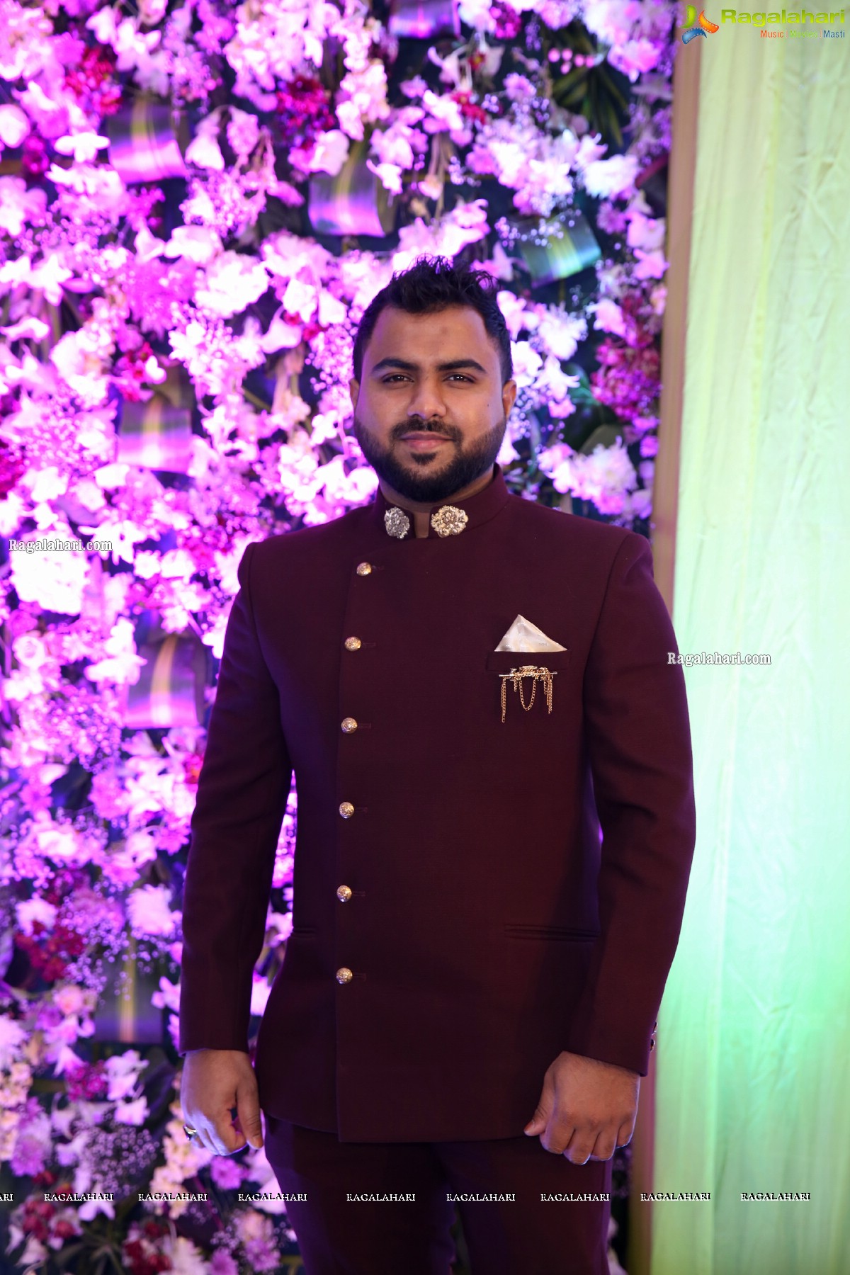 Tollywood Celebs at Syed Wajid Ali's Engagement Ceremony at HF Convention