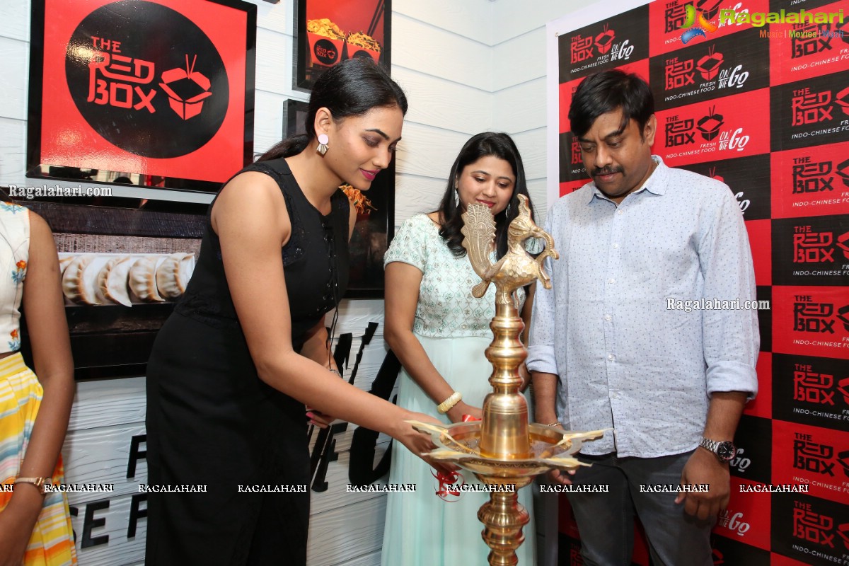 The Red Box Takeaway Outlet Launch by Actress Spandana Palli at Madinaguda