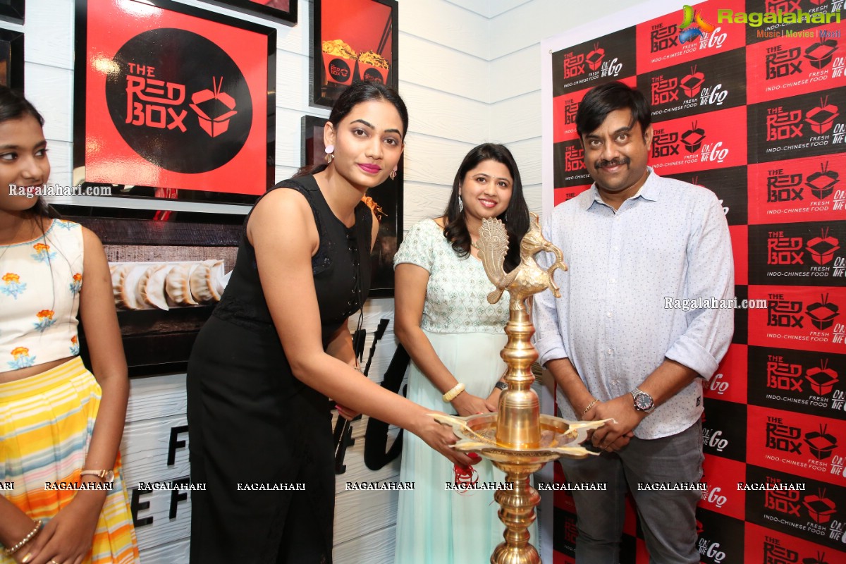 The Red Box Takeaway Outlet Launch by Actress Spandana Palli at Madinaguda