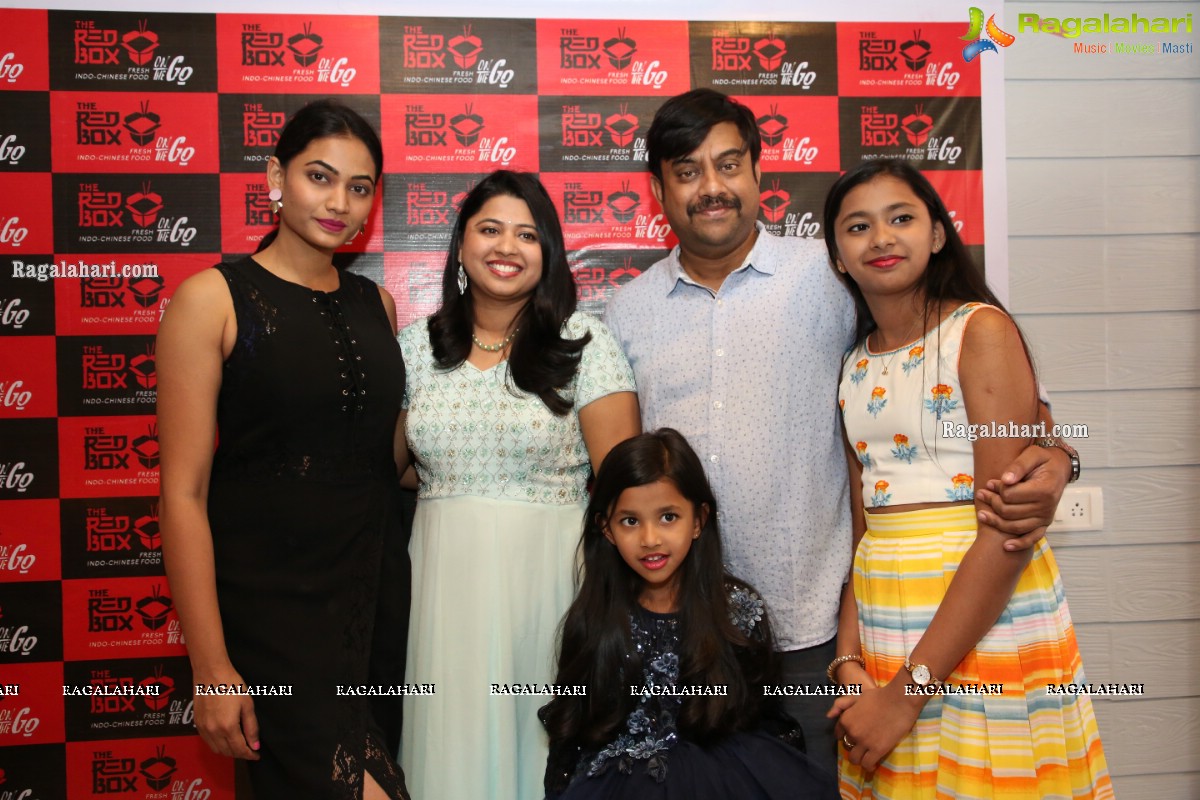 The Red Box Takeaway Outlet Launch by Actress Spandana Palli at Madinaguda