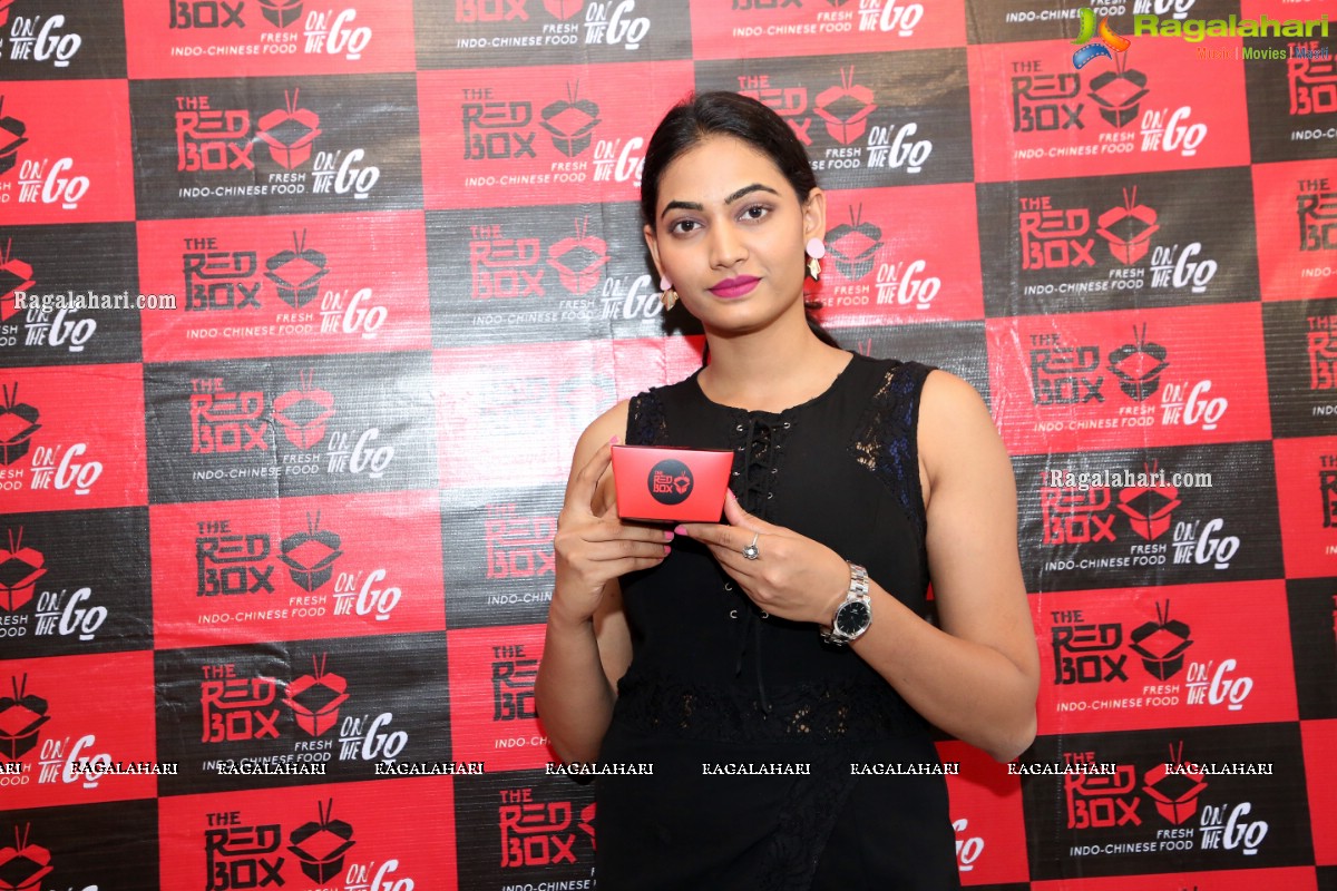 The Red Box Takeaway Outlet Launch by Actress Spandana Palli at Madinaguda