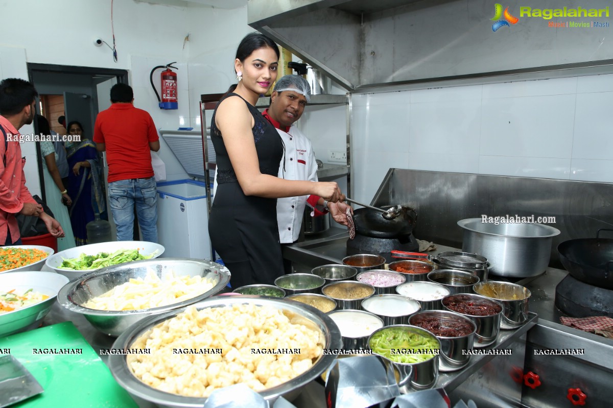 The Red Box Takeaway Outlet Launch by Actress Spandana Palli at Madinaguda